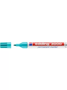   EDDING Alkoholos marker, 1,5-3 mm, kúpos, EDDING "3000", türkíz