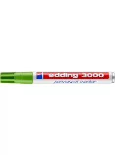   EDDING Alkoholos marker, 1,5-3 mm, kúpos, EDDING "3000", világoszöld