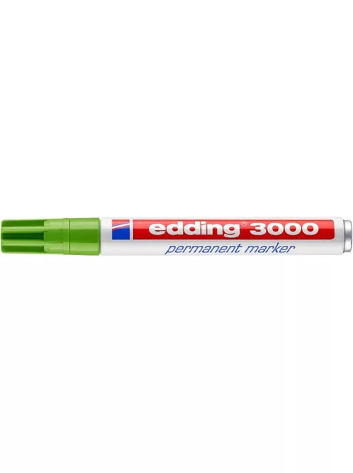 EDDING Alkoholos marker, 1,5-3 mm, kúpos, EDDING "3000", világoszöld