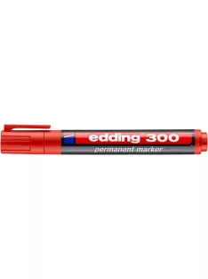   EDDING Alkoholos marker, 1,5-3 mm, kúpos, EDDING "300", piros