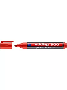   EDDING Alkoholos marker, 1,5-3 mm, kúpos, EDDING "300", piros