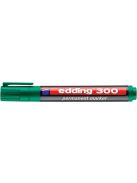 EDDING Alkoholos marker, 1,5-3 mm, kúpos, EDDING "300", zöld