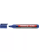 EDDING Alkoholos marker, 1-5 mm, vágott, EDDING "330", kék