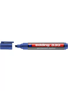   EDDING Alkoholos marker, 1-5 mm, vágott, EDDING "330", kék