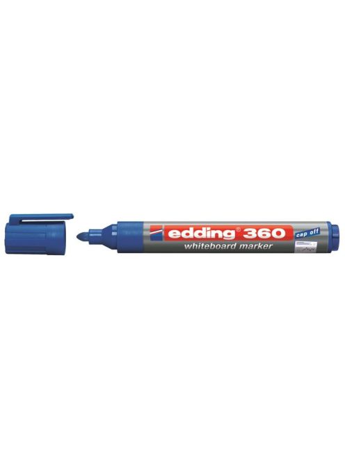 EDDING Tábla- és flipchart marker, 1,5-3 mm, kúpos, EDDING "360", kék