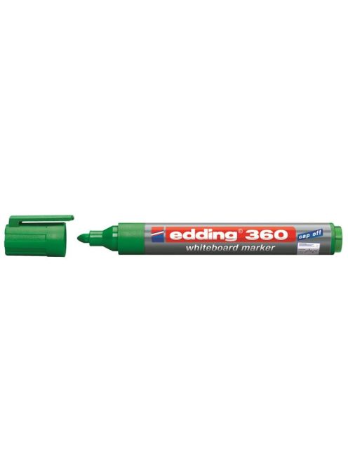 EDDING Tábla- és flipchart marker, 1,5-3 mm, kúpos, EDDING "360", zöld