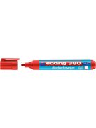 EDDING Flipchart marker, 1,5-3 mm, kúpos, EDDING "380", piros