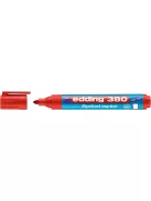 EDDING Flipchart marker, 1,5-3 mm, kúpos, EDDING "380", piros