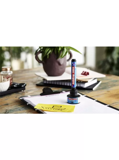 EDDING Flipchart marker készlet, 1,5-3 mm, kúpos, EDDING "380", 4 különböző szín