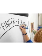 EDDING Flipchart marker készlet, 1,5-3 mm, kúpos, EDDING "380", 4 különböző szín