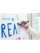 EDDING Flipchart marker készlet, 1,5-3 mm, kúpos, EDDING "380", 4 különböző szín