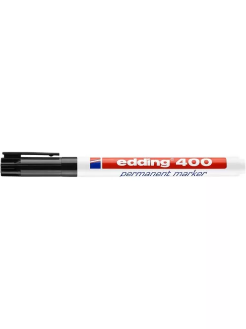 EDDING Alkoholos marker, 1 mm, EDDING "400", fekete