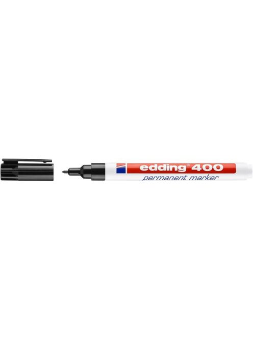 EDDING Alkoholos marker, 1 mm, EDDING "400", fekete