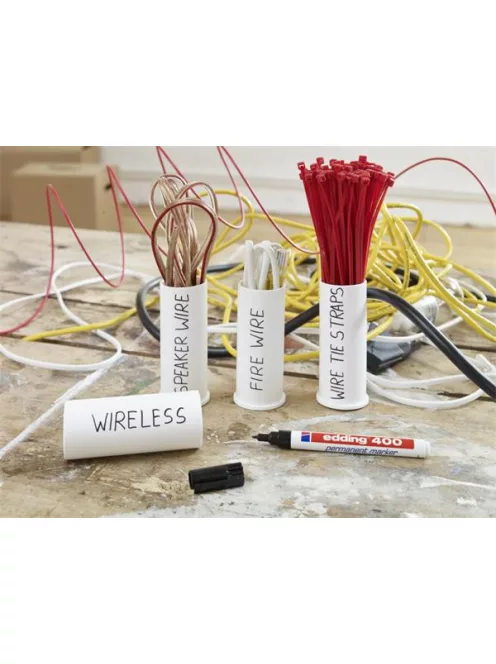 EDDING Alkoholos marker, 1 mm, EDDING "400", fekete