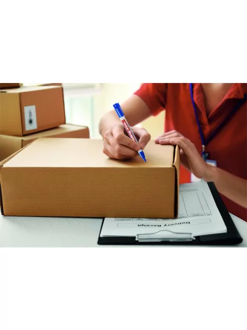 EDDING Alkoholos marker, 1 mm, EDDING "400", kék