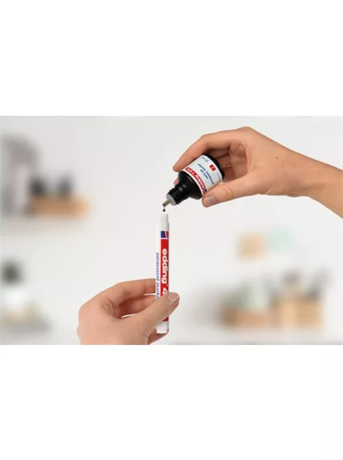 EDDING Alkoholos marker, 1 mm, EDDING "400", kék