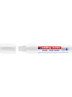   EDDING Krétamarker, 4-15 mm, vágott, EDDING "4090", fehér