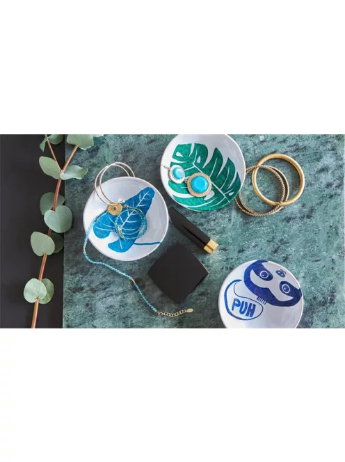 EDDING Ecsetirón készlet, porcelánra, EDDING "4200 Cool color", 6 különböző szín