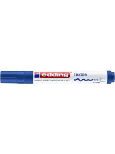   EDDING Textilmarker, 2-3 mm, kúpos, EDDING "4500", kék