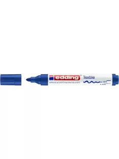   EDDING Textilmarker, 2-3 mm, kúpos, EDDING "4500", kék