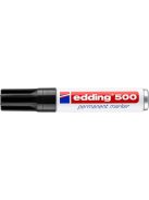 EDDING Alkoholos marker, 2-7 mm, vágott, EDDING "500", fekete