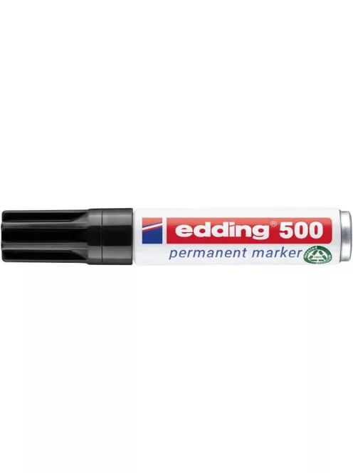 EDDING Alkoholos marker, 2-7 mm, vágott, EDDING "500", fekete