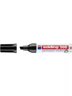   EDDING Alkoholos marker, 2-7 mm, vágott, EDDING "500", fekete