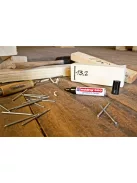 EDDING Alkoholos marker, 2-7 mm, vágott, EDDING "500", fekete