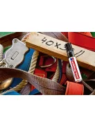 EDDING Alkoholos marker, 2-7 mm, vágott, EDDING "500", fekete