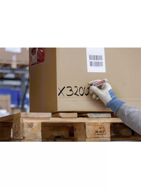 EDDING Alkoholos marker, 2-7 mm, vágott, EDDING "500", fekete