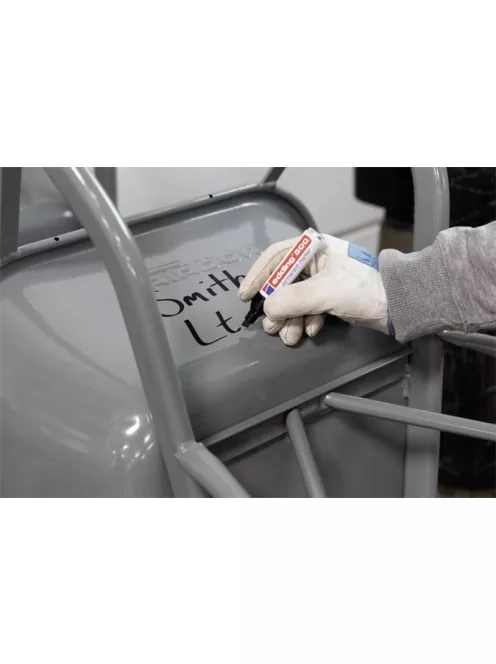 EDDING Alkoholos marker, 2-7 mm, vágott, EDDING "500", fekete