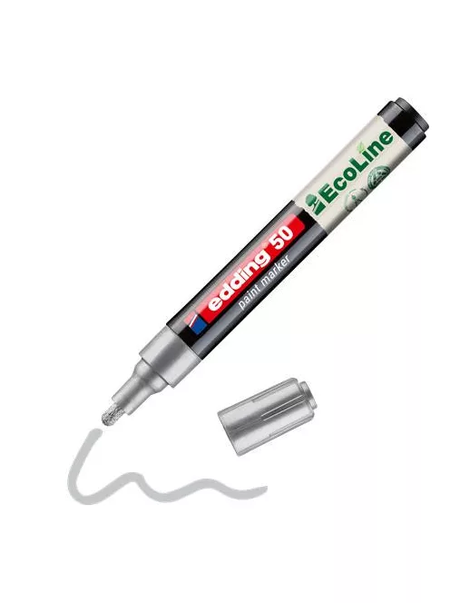 EDDING Lakkmarker, 2-3 mm, EDDING "50", ezüst