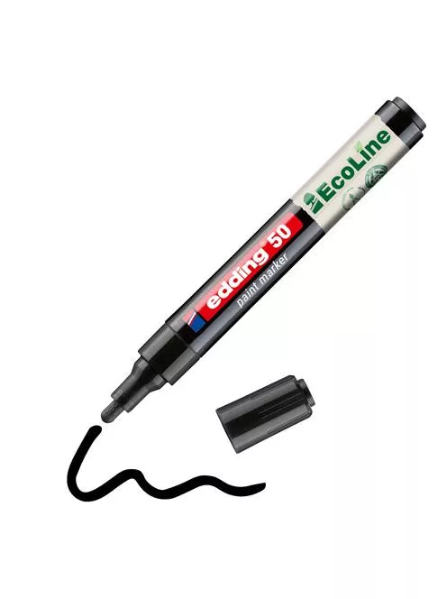 EDDING Lakkmarker, 2-3 mm, EDDING "50", fekete