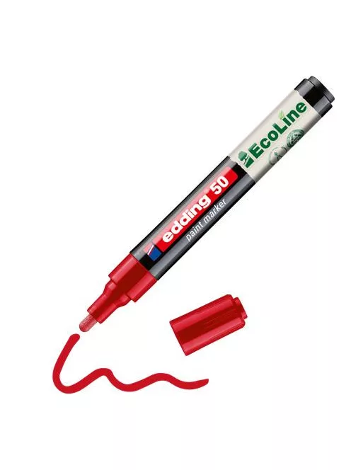 EDDING Lakkmarker, 2-3 mm, EDDING "50", piros