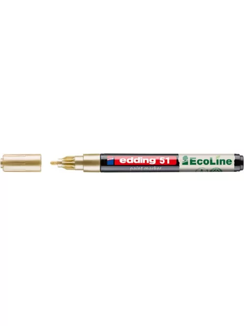 EDDING Lakkmarker, 1-2 mm, EDDING "51", arany