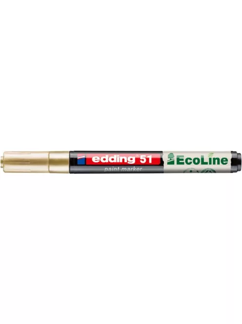 EDDING Lakkmarker, 1-2 mm, EDDING "51", arany
