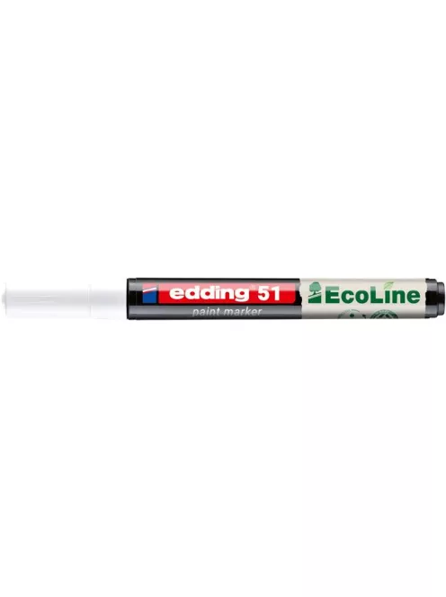 EDDING Lakkmarker, 1-2 mm, EDDING "51", fehér