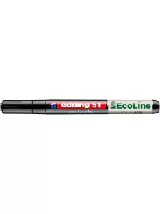 EDDING Lakkmarker, 1-2 mm, EDDING "51", fekete