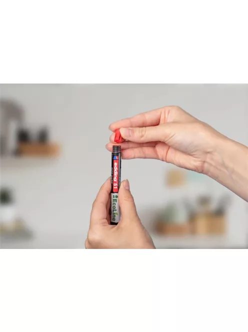 EDDING Lakkmarker, 1-2 mm, EDDING "51", fekete