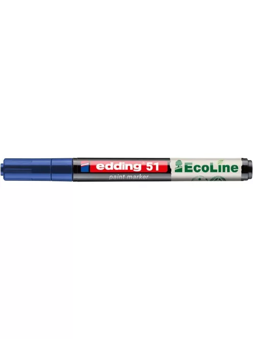 EDDING Lakkmarker, 1-2 mm, EDDING "51", kék