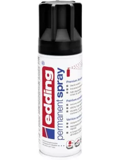   EDDING Akrilfesték spray, 200 ml, EDDING "5200", matt fekete
