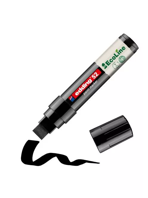 EDDING Lakkmarker, 4-15 mm, EDDING "52", fekete