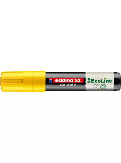 EDDING Lakkmarker, 4-15 mm, EDDING "52", sárga