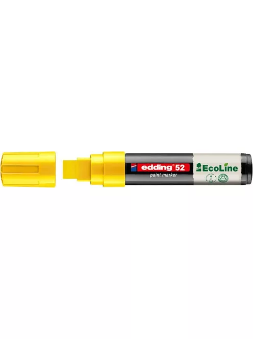 EDDING Lakkmarker, 4-15 mm, EDDING "52", sárga