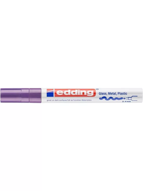 EDDING Lakkmarker, 2-4 mm, EDDING "750", lila