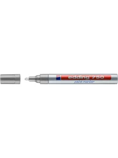 EDDING Lakkmarker, 2-4 mm, EDDING "750", ezüst