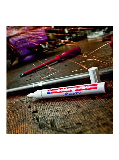 EDDING Lakkmarker, 2-4 mm, EDDING "750", piros