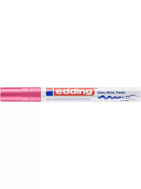 EDDING Lakkmarker, 2-4 mm, EDDING "750", rózsaszín