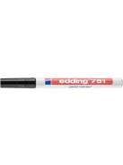 EDDING Lakkmarker, 1-2 mm, EDDING "751", fekete