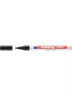 EDDING Lakkmarker, 1-2 mm, EDDING "751", fekete